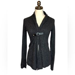 Cynthia Rowley 100% Cashmere Sweater Gray Women's  XS
